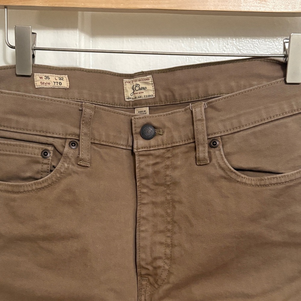 JCrew 770 Garment Dyed Jeans